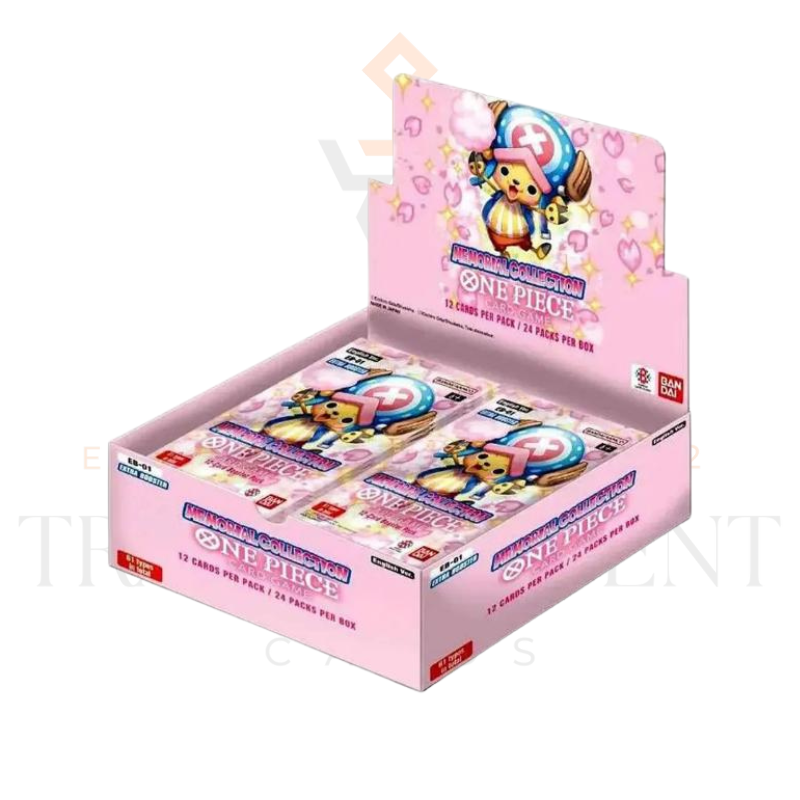 One Piece Card Game EB01 Extra Booster Memorial Collection (24 Booster Packs)