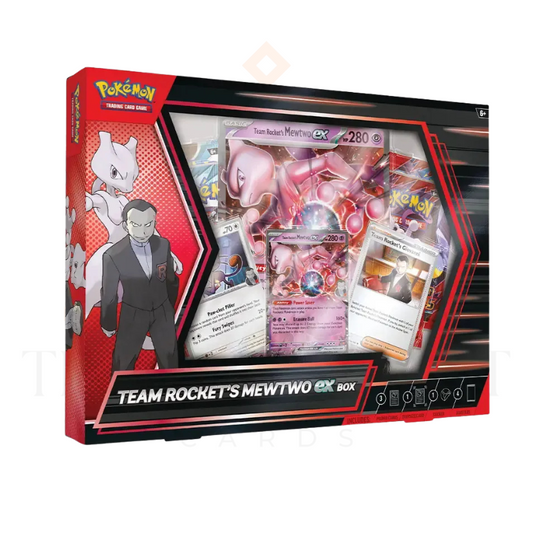 Pokemon TCG Team Rocket's Mewtwo ex Box