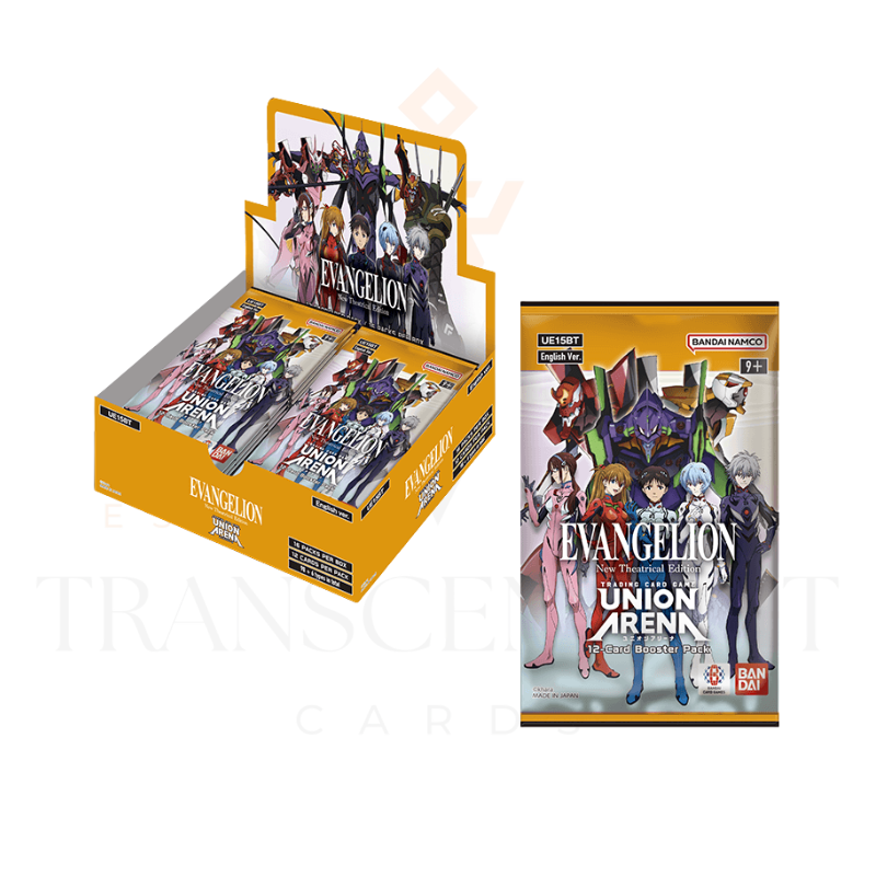 Union Arena TCG UE15BT Evangelion New Theatrical Edition (16 Booster Packs)