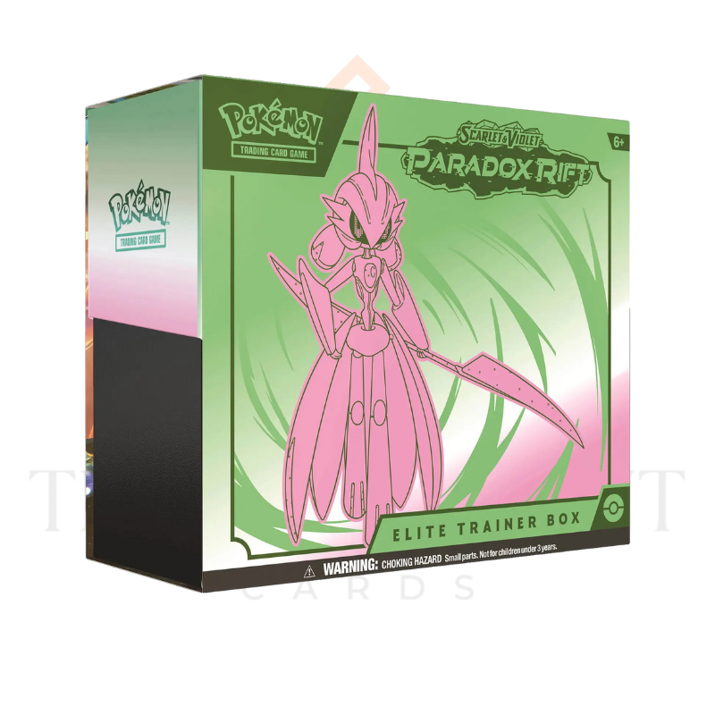 Pokemon TCG SV04 Paradox Rift Elite Trainer Box - Iron Valiant
