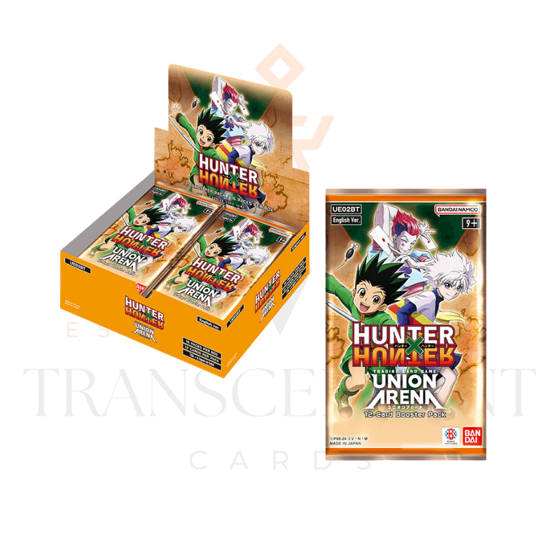 Union Arena TCG UE02BT Hunter X Hunter Booster Box (16 Booster Packs)