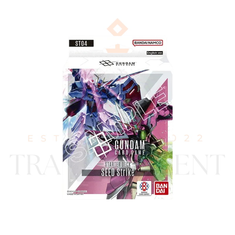 Gundam Card Game Starter Deck ST04 SEED Strike