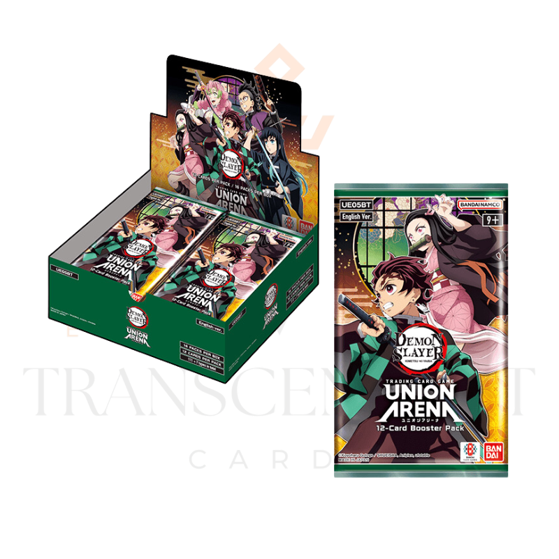 Union Arena TCG UE05BT Demon Slayer: Kimetsu no Yaiba (16 Booster Packs)