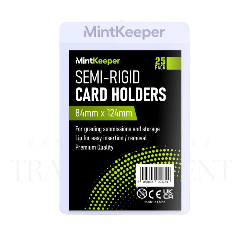 Mintkeeper Semi-Rigid Card Holders (25 Holders)