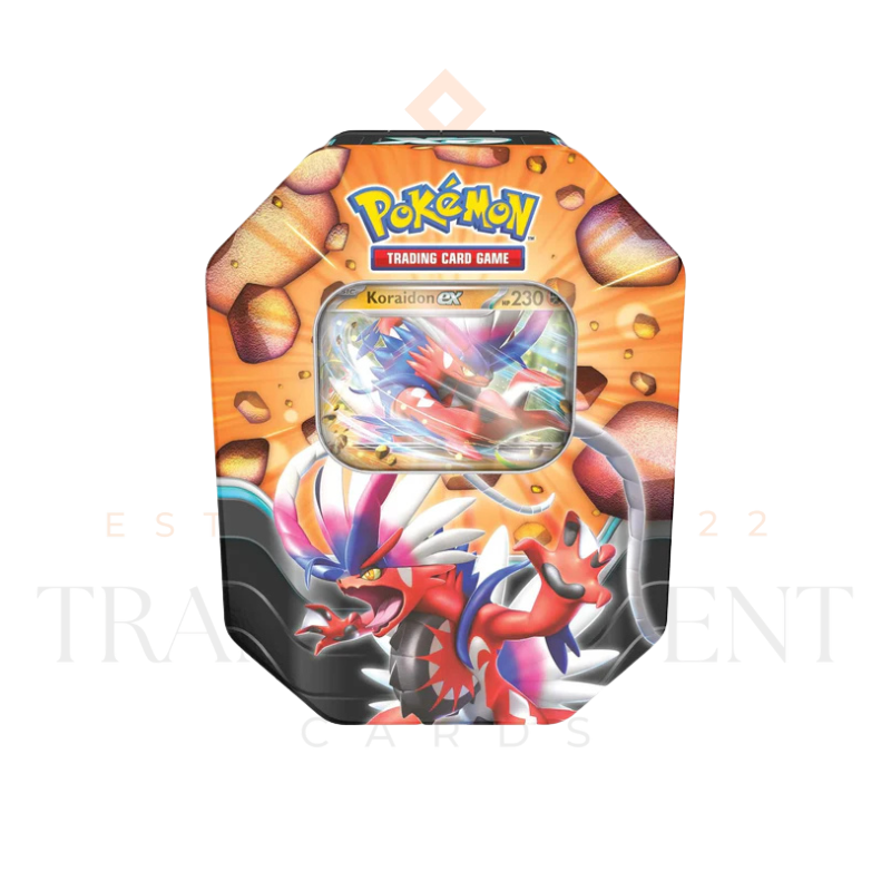 Pokemon TCG Slashing Legends Ex Tin - Koraidon