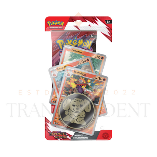 Pokemon TCG SV10 Destined Rivals Premium Checklane Blister - Skeledirge