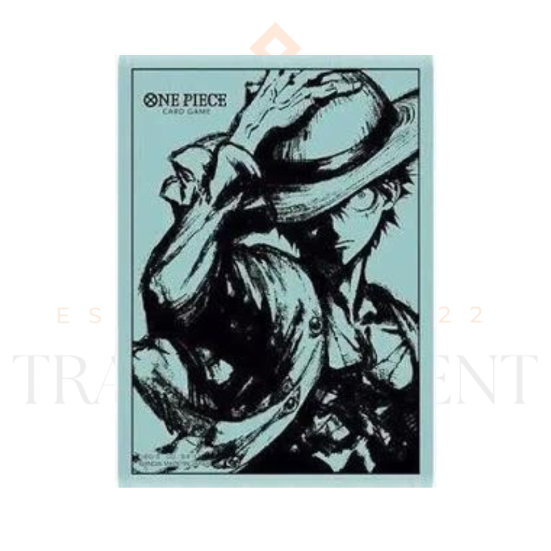 One Piece Card Game Japanese 1st Anniversary Monkey D Luffy Sleeves (Exclusive Sleeves)