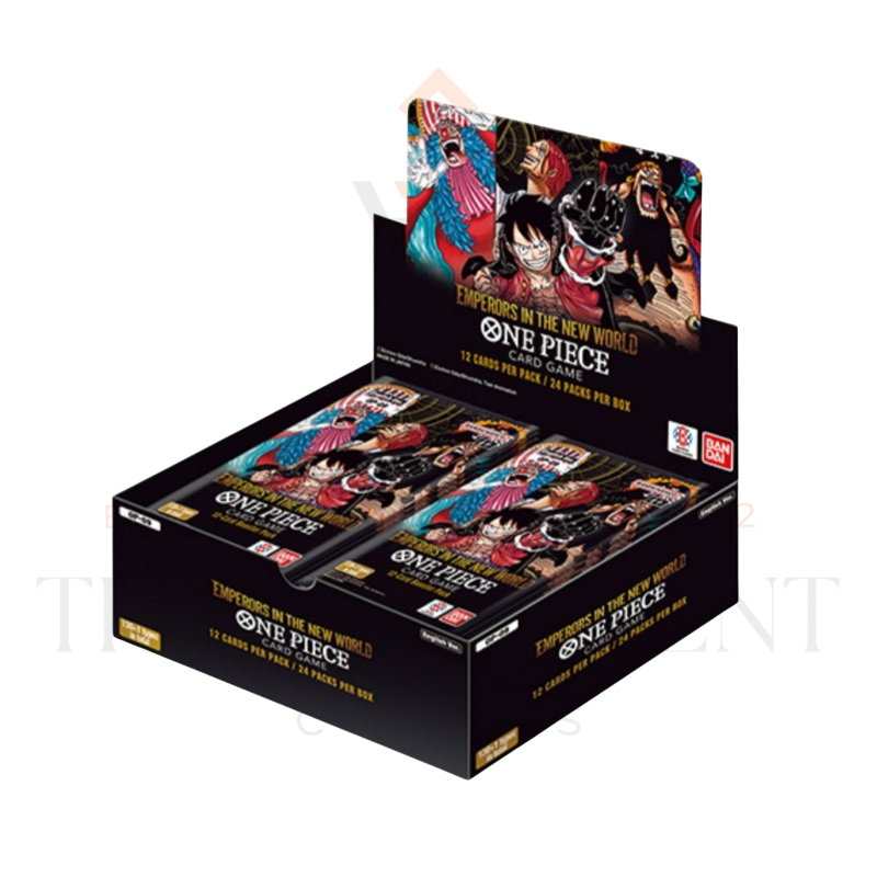 One Piece Card Game OP09 Emperor's In The New World Booster Box (24 Booster Packs) One Piece Card Game OP09 Emperor's In The New World Booster Box (24 Booster Packs)