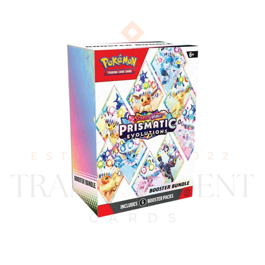 Pokemon TCG Prismatic Evolutions Booster Bundle (6 Packs)