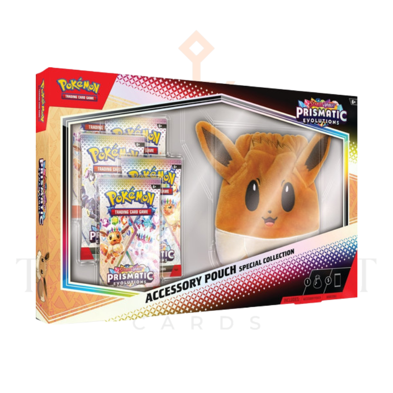 Pokemon TCG Primsatic Evolutions Accessory Pouch Special Collection