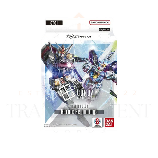 Gundam Card Game Starter Deck ST01 Heroic Beginnings