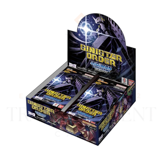Digimon Card Game EX10 Sinister Order Booster Box