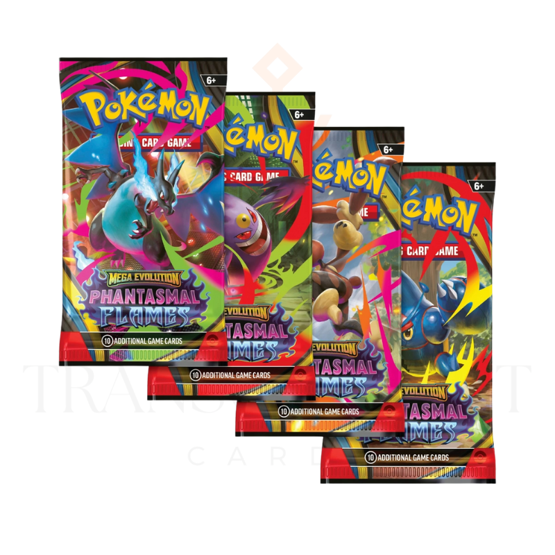 Pokemon TCG Mega Evolutions Phantasmal Flames Booster Pack (Random Design)