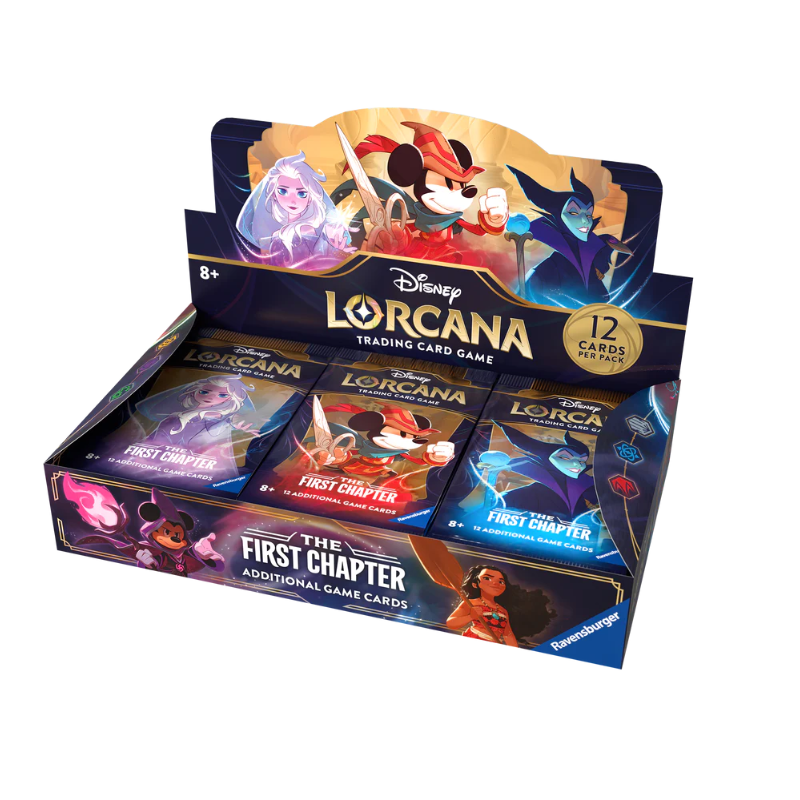 Disney Lorcana The First Chapter Booster Box (24 Booster Packs) –  Transcendent Cards