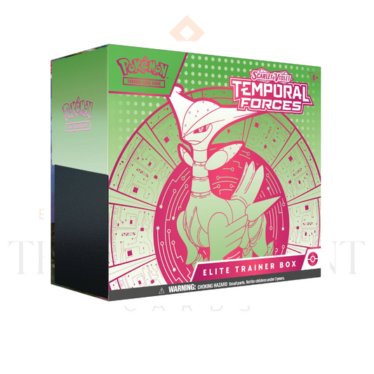 Pokemon TCG Scarlet & Violet Temporal Forces - Iron Leaves Elite Trainer Box