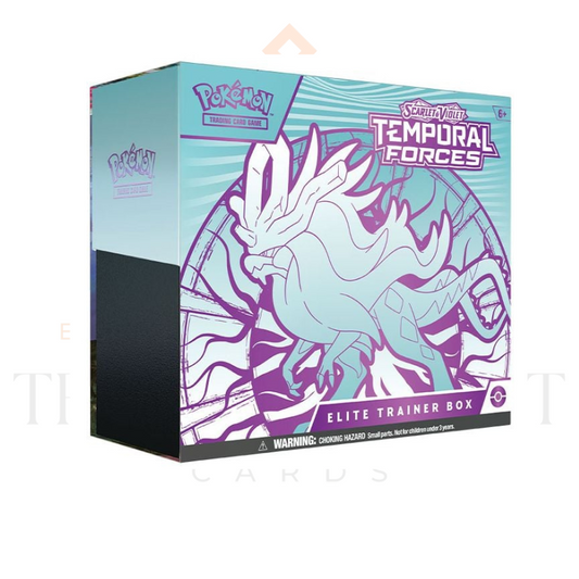 Pokemon TCG Scarlet & Violet Temporal Forces - Walking Wake Elite Trainer Box
