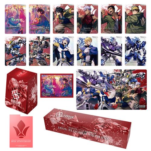 Gundam Card Game: Premium Accessory Set - Mobile Suit Gundam IRON BLOODED ORPHANS P02