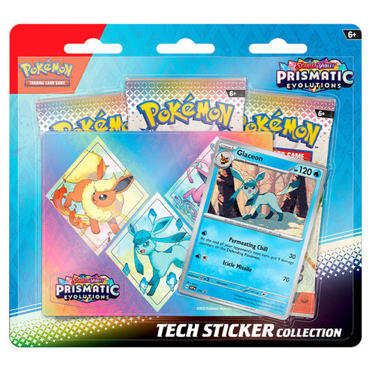 Pokemon TCG Scarlet & Violet Prismatic Evolutions - Tech Sticker Collection