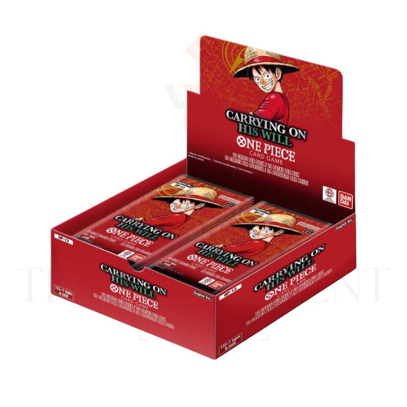 One Piece Card Game OP13 Carrying On His Will Booster Box (24 Booster Packs)