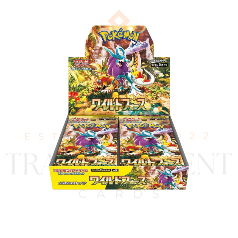 Pokemon TCG Japanese Wild Force (sv5k) Booster Box