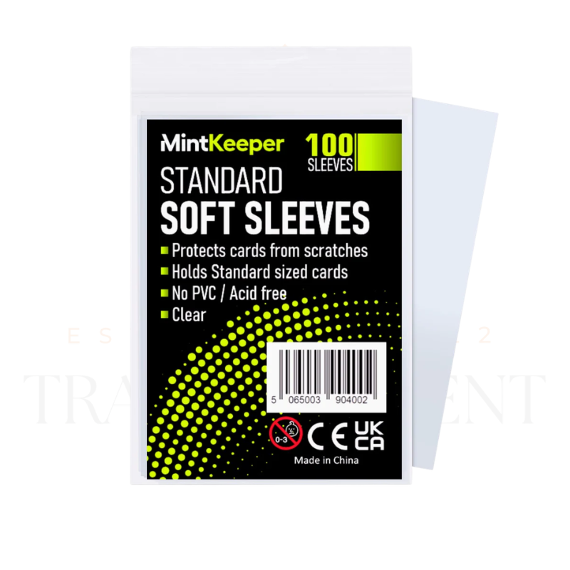 Mintkeeper Standard Soft Sleves (100 Sleeves)