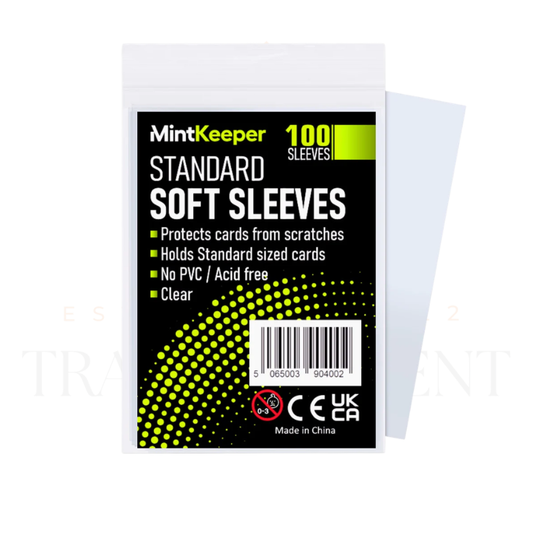 Mintkeeper Standard Soft Sleves (100 Sleeves)