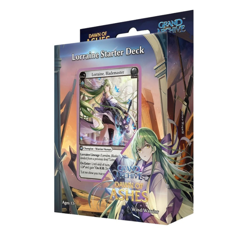 Grand Archive TCG Dawn of Ashes Starter Decks - 3 Types