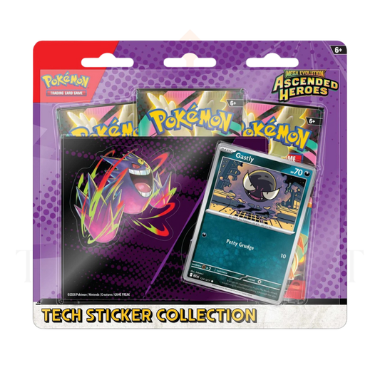 Pokemon TCG Mega Evolution Ascended Heroes - Tech Sticker Collection - Gengar/Gastly