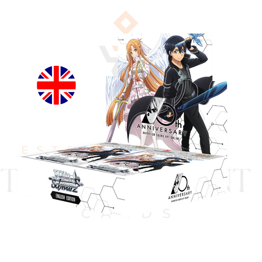 Weiss Schwarz ENG Sword Art Online 10th Anniversary Booster Box (16 Packs)