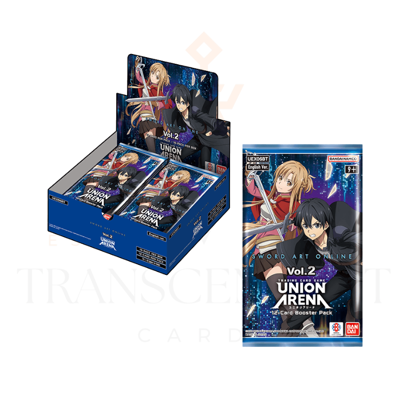 Union Arena TCG UEX06BT Sword Art Online Vol.2 (16 Booster Packs)