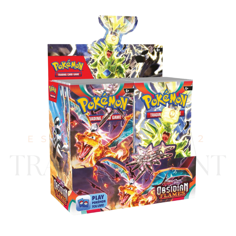 Pokemon TCG Obsidian Flames Booster Box (36 Booster Packs)