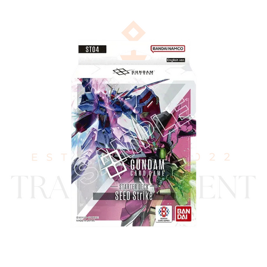 Gundam Card Game Starter Deck ST04 SEED Strike