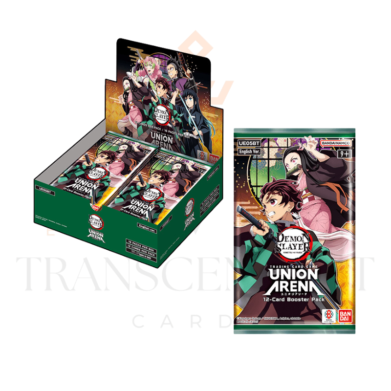 [Pre Order] Union Arena TCG UE05BT Demon Slayer: Kimetsu no Yaiba (16 Booster Packs) [Wave 1]