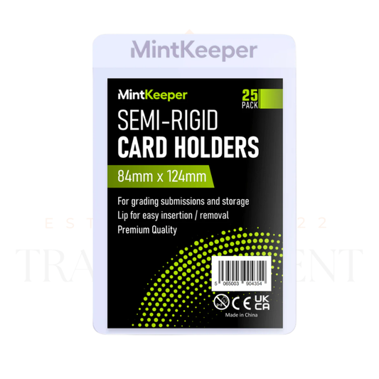 Mintkeeper Semi-Rigid Card Holders (25 Holders)
