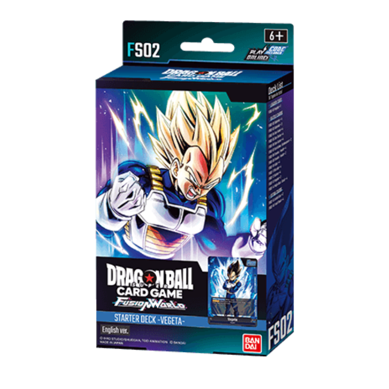 Dragon Ball Super Card Game - Fusion World FS02 Starter Deck "Blue"