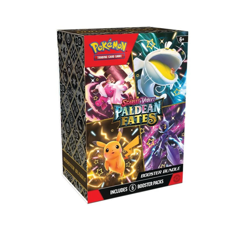 Pokemon TCG Scarlet & Violet Paldean Fates Booster Bundle