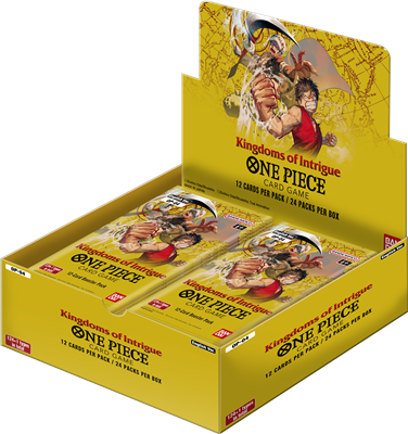 One Piece Card Game OP04 Kingdoms of Intrigue Booster Box (24 Booster Packs)