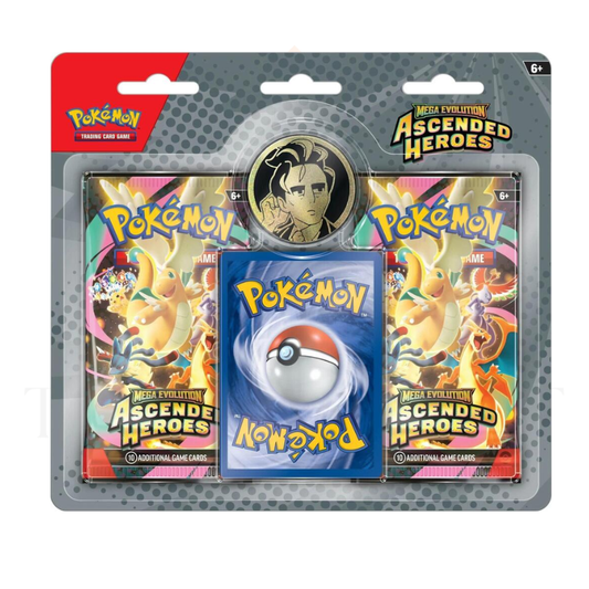 Pokemon TCG Mega Evolution Ascended Heroes 2 Pack Blister