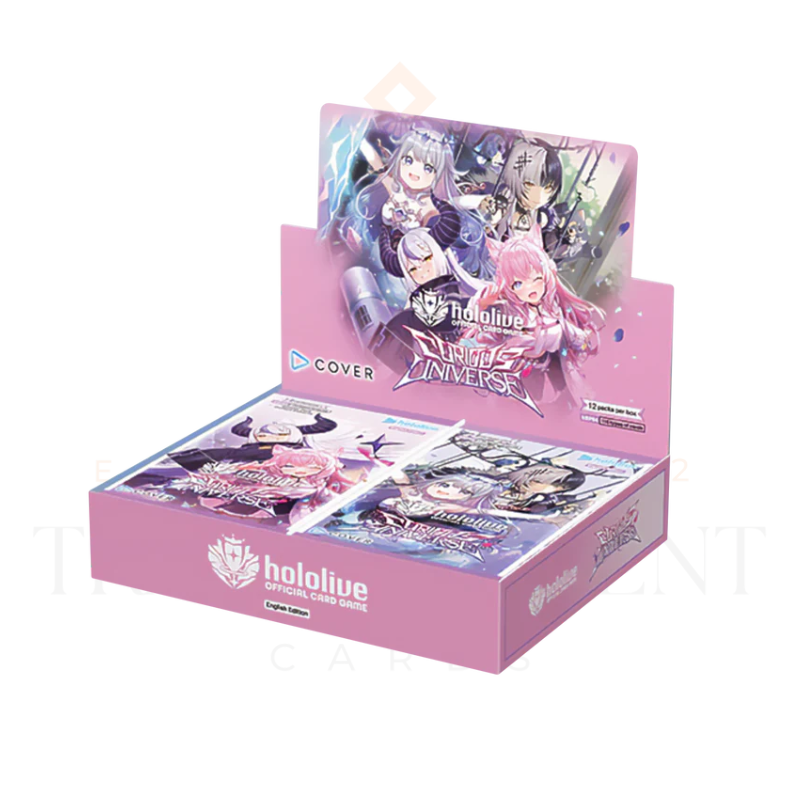 hololive Official Card Game Curious Universe Booster Box (12 Booster Packs)