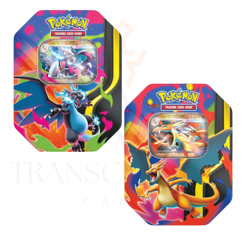 Pokemon TCG: Mega Charizard ex Tin's