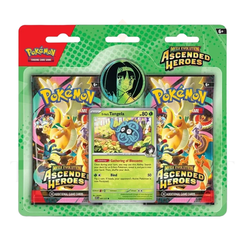 Pokemon TCG Mega Evolution Ascended Heroes 2 Pack Blister