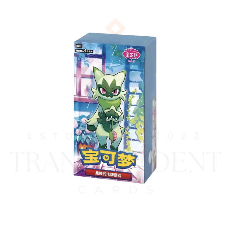 Pokemon TCG Simplified Chinese (CBB5 C) 151 Gem Pack Vol.5 Booster Box