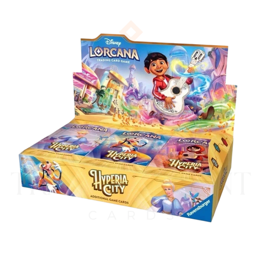 Disney Lorcana Hyperia City Booster Box (24 Booster Packs)