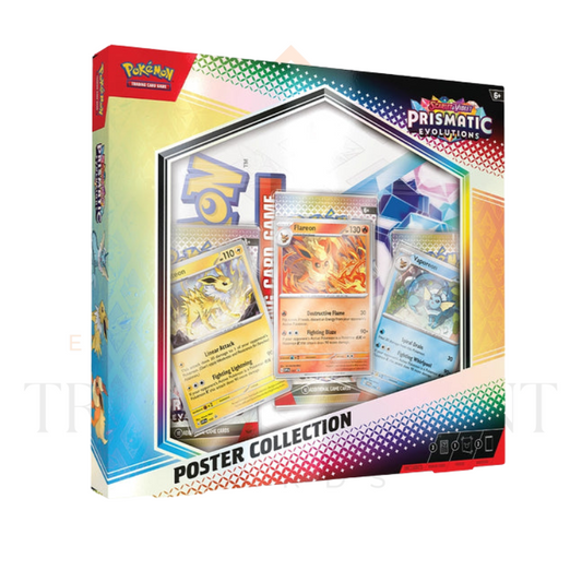 Pokemon TCG Scarlet & Violet Prismatic Evolutions - Poster Collection