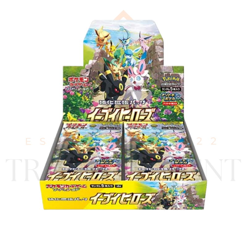 Pokemon TCG Japanese Eevee Heroes (S6a) Booster Box