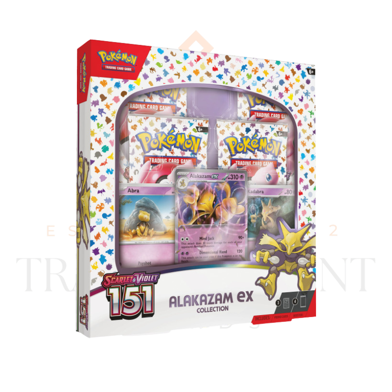 Pokemon 151 Scarlet & Violet 151 Collection Box - Alakazam ex