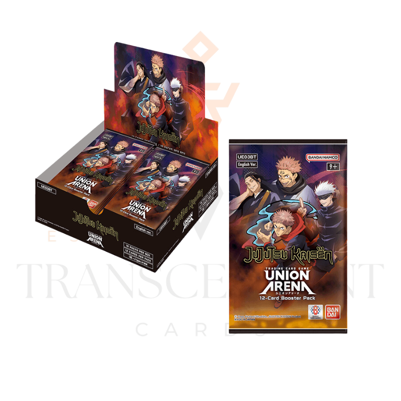 Union Arena TCG UE03BT Jujutsu Kaisen Booster Box (16 Booster Packs) [Wave 2]