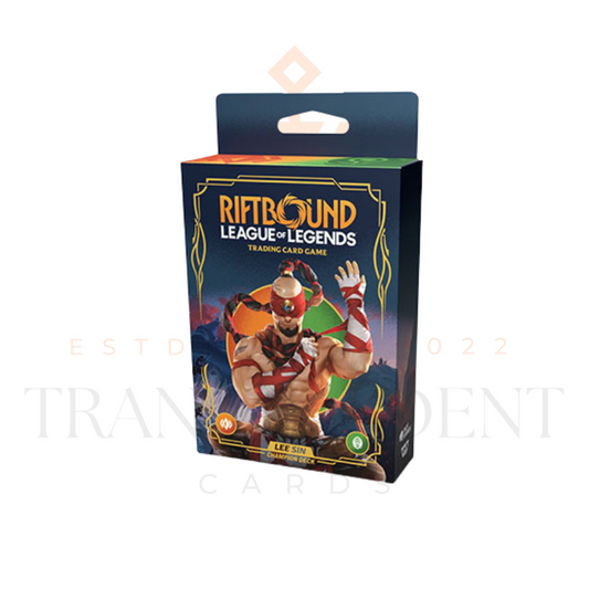 [Pre Order] Riftbound: League of Legends TCG - Set One: Origins Champion Deck - Lee Sin