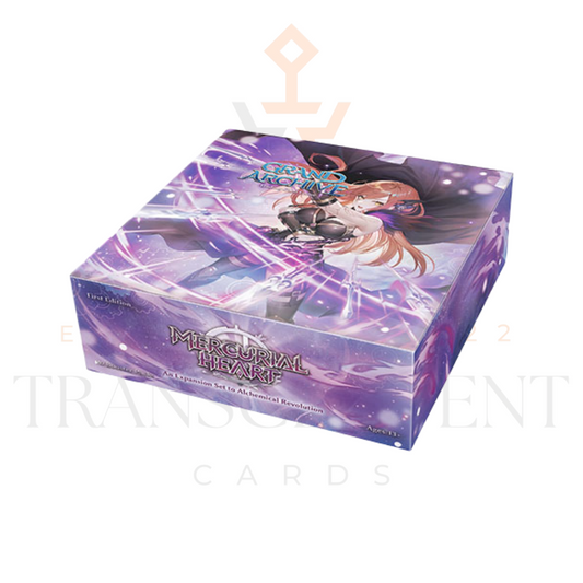 Grand Archive TCG Mercurial Heart Booster Box (20 Booster Packs)