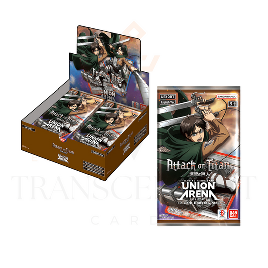 [Pre Order] Union Arena TCG UE10BT Attack on Titan (16 Booster Packs)